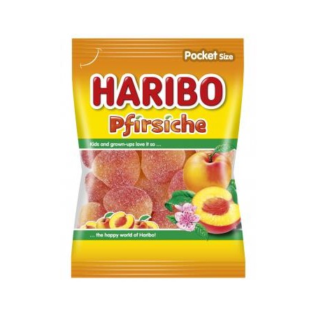 Haribo pfirsiche barack gumicukor 100g