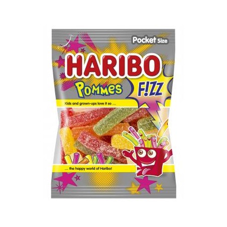 Haribo savanyú hasábburg.gumickor 100g