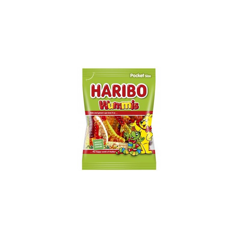 Haribo wummis kukacok gumicukor 100g