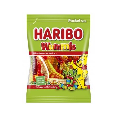 Haribo wummis kukacok gumicukor 100g