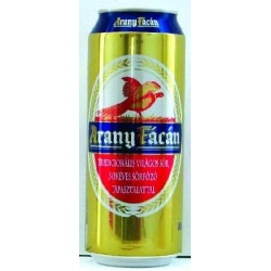Arany Fácán világos sör 4%...