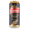 Krušovice Černé eredeti cseh import barna sör 0,5 l dobozos 3,8%alk.