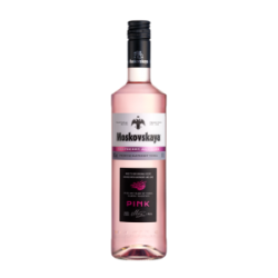 Moskovskaya Pink vodka 38%...