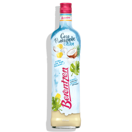 Berentzen Coco Pineapple Cream (Kókusz-Ananász) Likőr 0,7L,15%