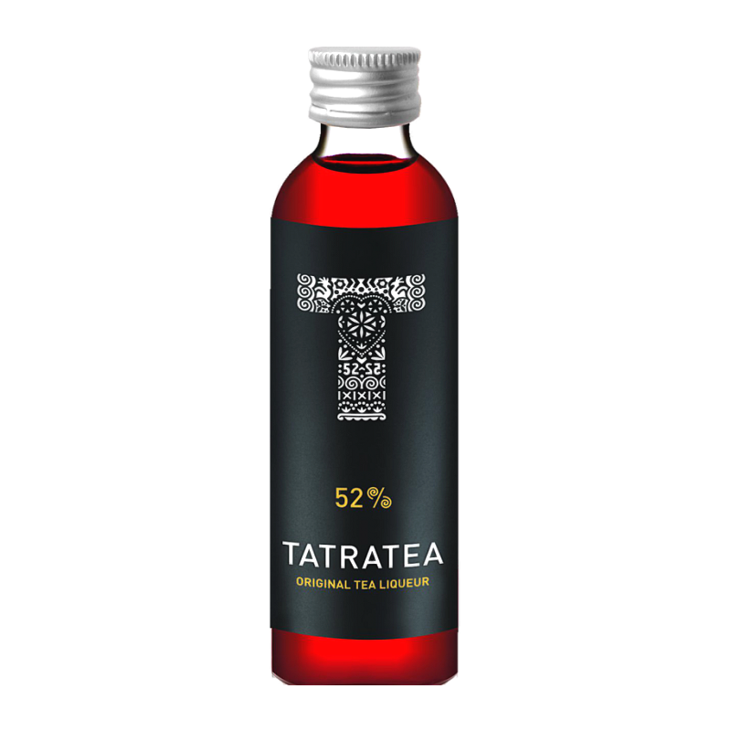 Tatratea 52% eredeti tea likőr 0,04l