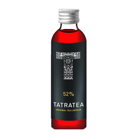 Tatratea 52% eredeti tea likőr 0,04l