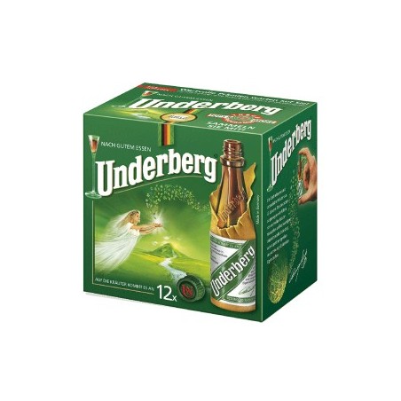 Underberg 44% keserű 12*0,02l Papír Díszdobozban