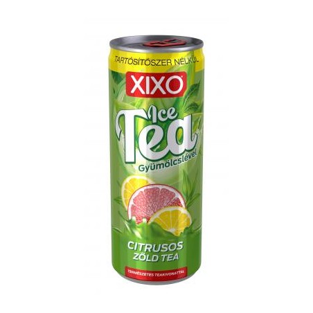 Xixo zöld tea citrus 0,25l