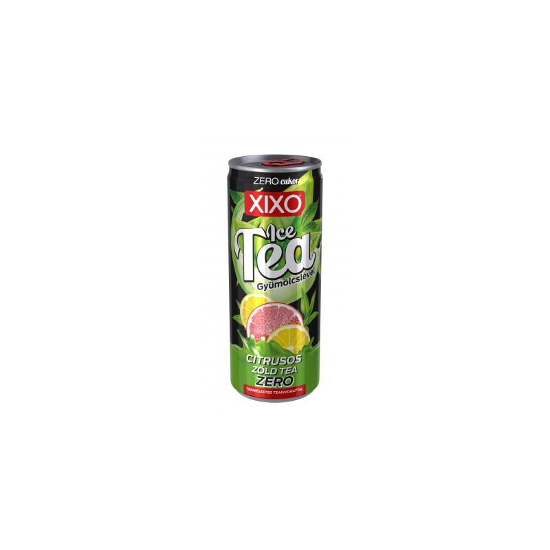 Xixo zöld tea citrus zero 0,25l