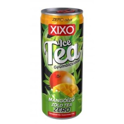 Xixo zöld tea mangó zero 0,25l