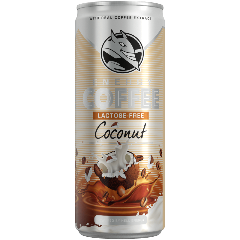 Hell Energy Coffee coconut latte 250ml