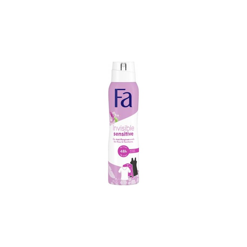 Fa deo spray invisible sensitive 150ml