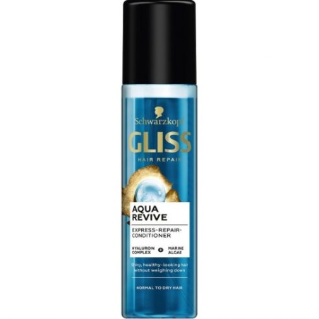 Gliss balzsam Express Repair Aqua Revive normál hajra 200 ml