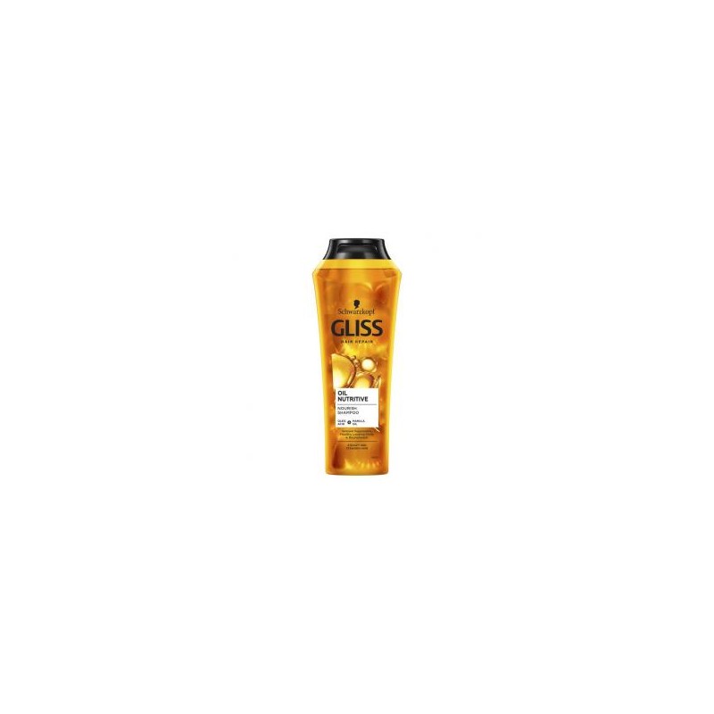 Gliss Kur Tápláló olaj hajregeneráló sampon - 250 ml