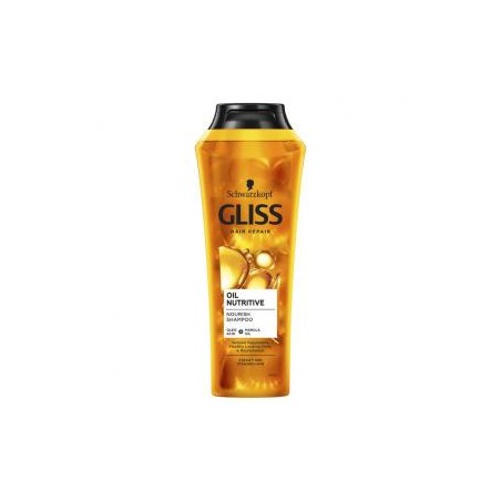 Gliss Kur Tápláló olaj hajregeneráló sampon - 250 ml