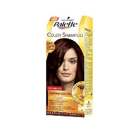 Schwarzkopf Palette Color Shampoo hajfesték 244 kávébarna