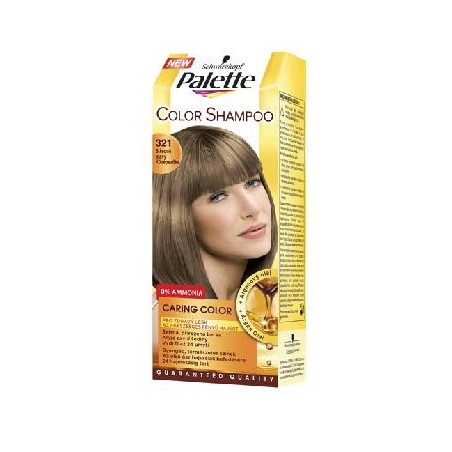 Schwarzkopf Palette Color Shampoo hajfesték 321 középszőke