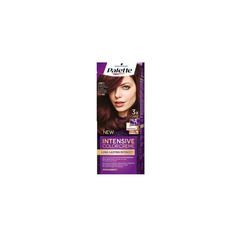 Schwarzkopf Palette Intensive Color Creme hajfesték 4-88 intenzív sötétvörös