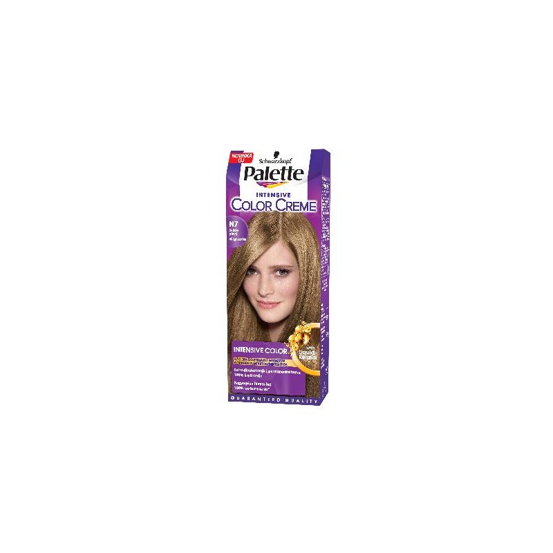 Schwarzkopf Palette Intensive Color Creme hajfesték N7 világosszőke