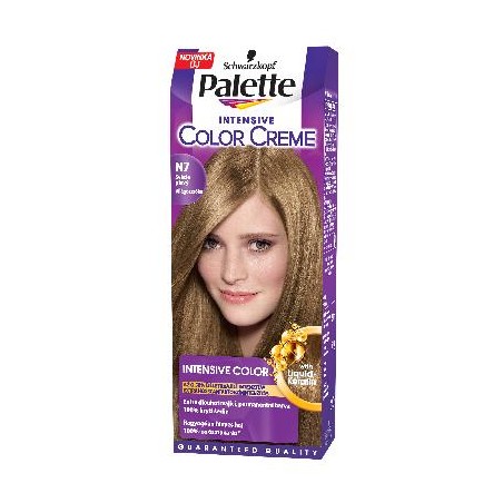 Schwarzkopf Palette Intensive Color Creme hajfesték N7 világosszőke