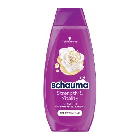 Schauma sampon strenght&vitality 400ml