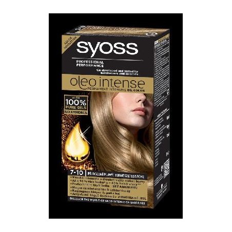 Syoss Color Oleo intenzív olaj hajfesték 7-10 természetes szőke