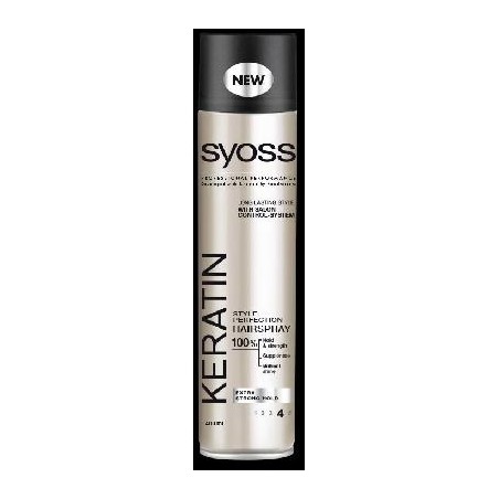 Syoss Keratin Style Perfection extra erős hajlakk 300 ml