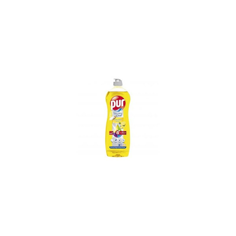 Pur kézi mosogatószer secrets of the chef lemon extra 750ml