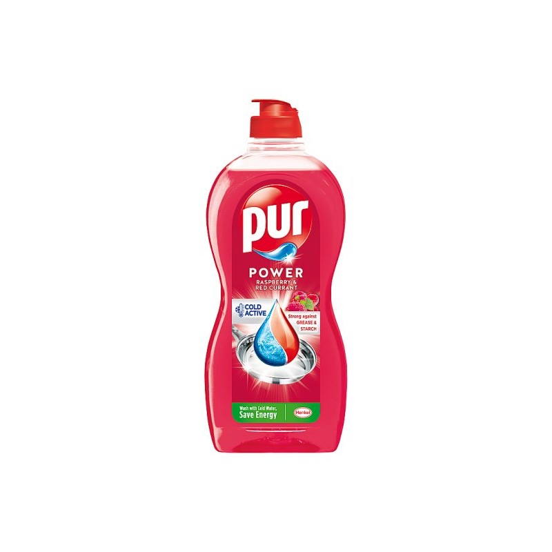 Pur Power Raspberry & Red Currant kézi mosogatószer 450 ml