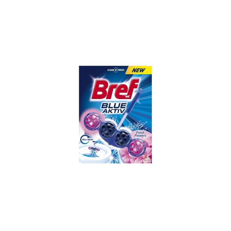 Bref Blue Aktiv Fresh Flower WC illatosító 50 g
