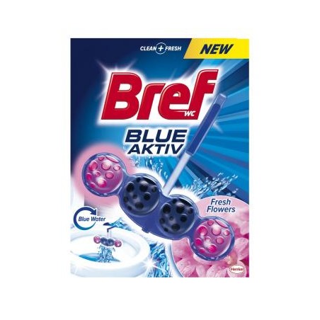 Bref Blue Aktiv Fresh Flower WC illatosító 50 g