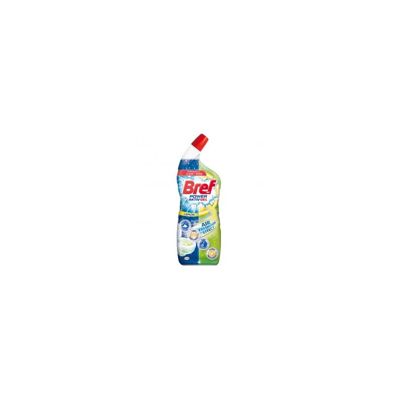 Bref Power Aktiv Gel Lemon WC tisztítószer 700 ml