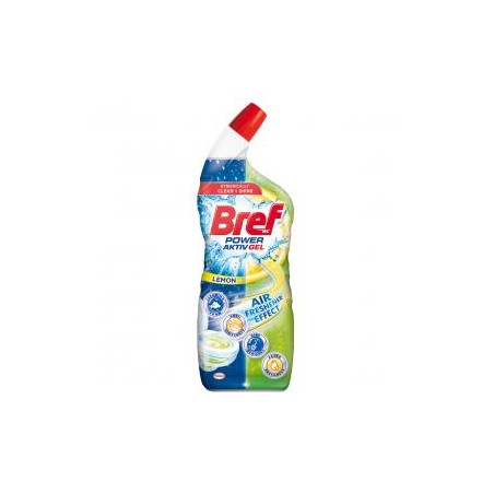 Bref Power Aktiv Gel Lemon WC tisztítószer 700 ml