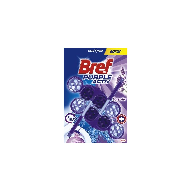 Bref Color Aktiv Lavender WC illatosító 2x50 g