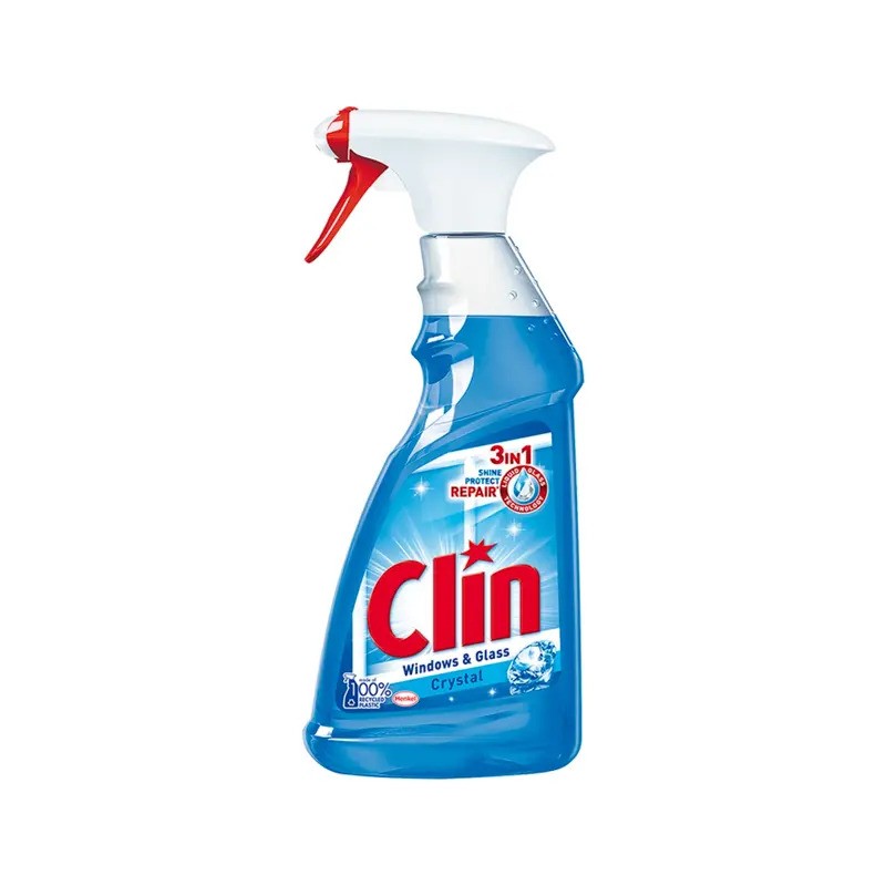 Clin 3in1 Crystal ablaktisztító - 500 ml