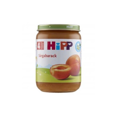 HiPP BIO sárgabarack bébidesszert 4 hónapos kortól 190 g