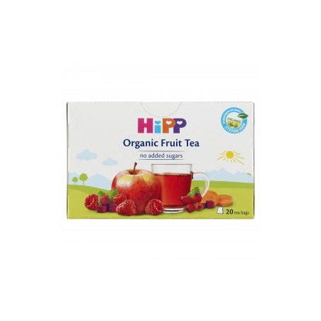 HiPP Bio Organikus Gyümölcstea 4 hónapos kortól – 40 g (20 db filter)