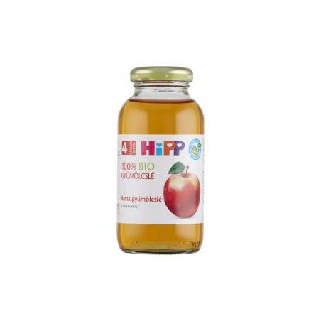 HiPP Bio Alma gyümölcslé C-vitaminnal 4 hónapos kortól – 200 ml