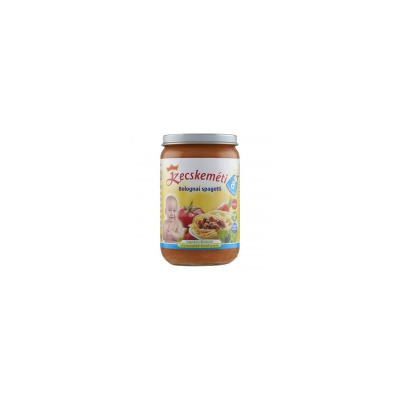 Kecskeméti bolognai spagetti bébiétel 8 hónapos kortól 220 g