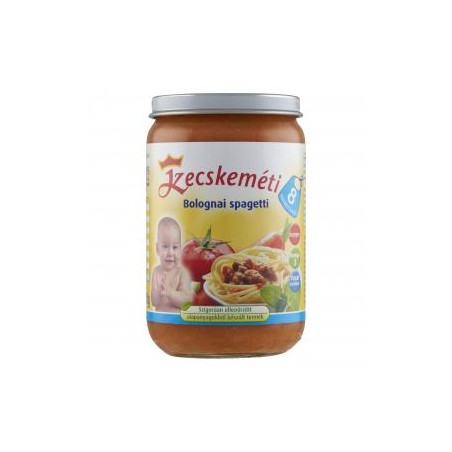 Kecskeméti bolognai spagetti bébiétel 8 hónapos kortól 220 g