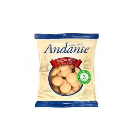 Andante kerek piskóta 130g