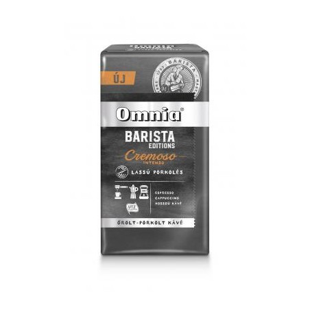 Omnia Barista Editions Cremoso Intenso őrölt-pörkölt kávé 225 g