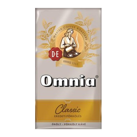 Douwe Egberts Omnia Classic őrölt-pörkölt kávé 250 g