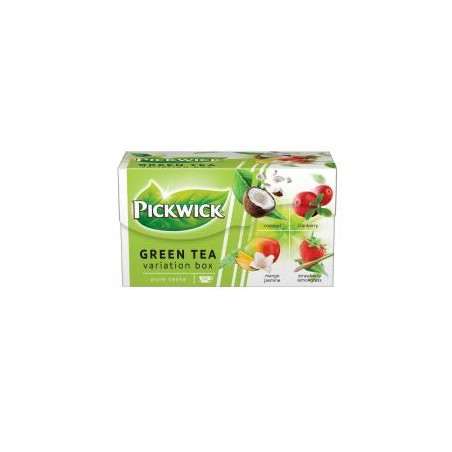 Pickwick zöld tea variációk 20 filteres (áfonya, kókusz, eper,mangó)