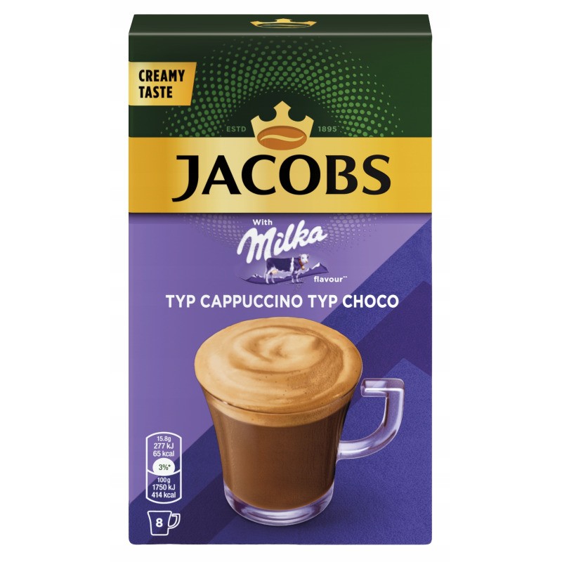 Jacobs Cappucino Milka inst.8x15,8g