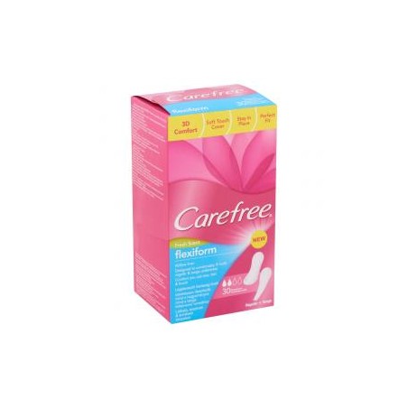 Carefree Cotton Flexiform illatmentes tisztasági betét - 30 db