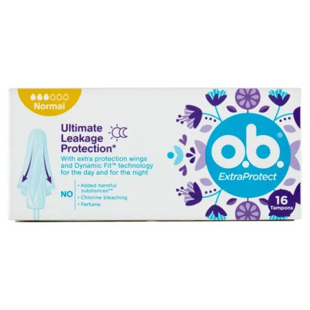 o.b. ExtraProtect Normal tampon - 16 db