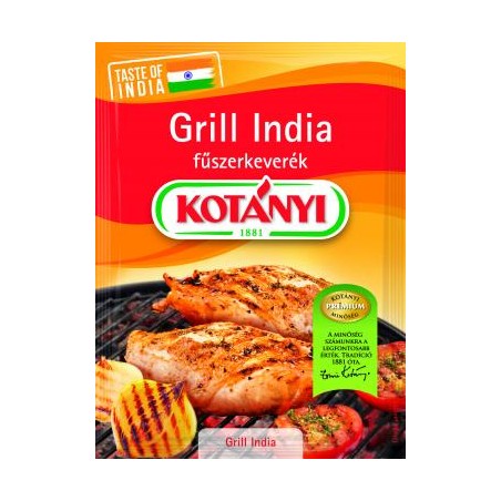 Kotányi grill india fűszerkeverék 25g