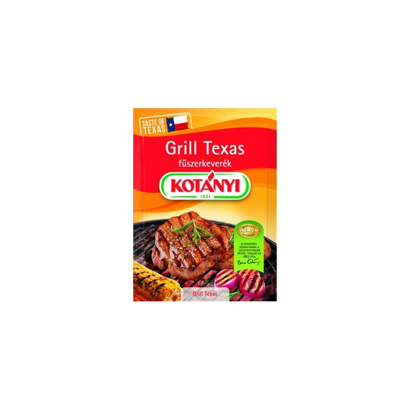 Kotányi grill texas fűszerkeverék 25g