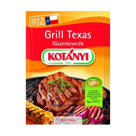 Kotányi grill texas fűszerkeverék 25g